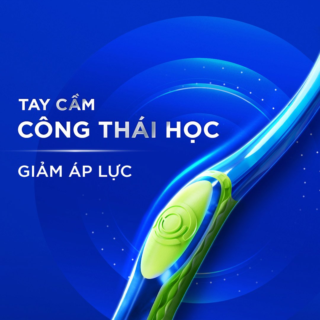 Bàn Chải Đánh Răng P/S 4D Sạch Sâu Toàn Diện (1 Cây)