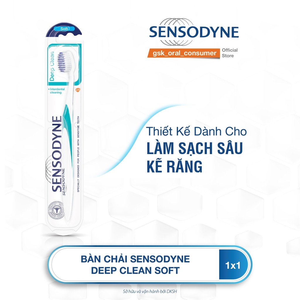 Bàn Chải Đánh Răng Sensodyne Làm Sạch Sâu Kẽ Răng (1 Cây)