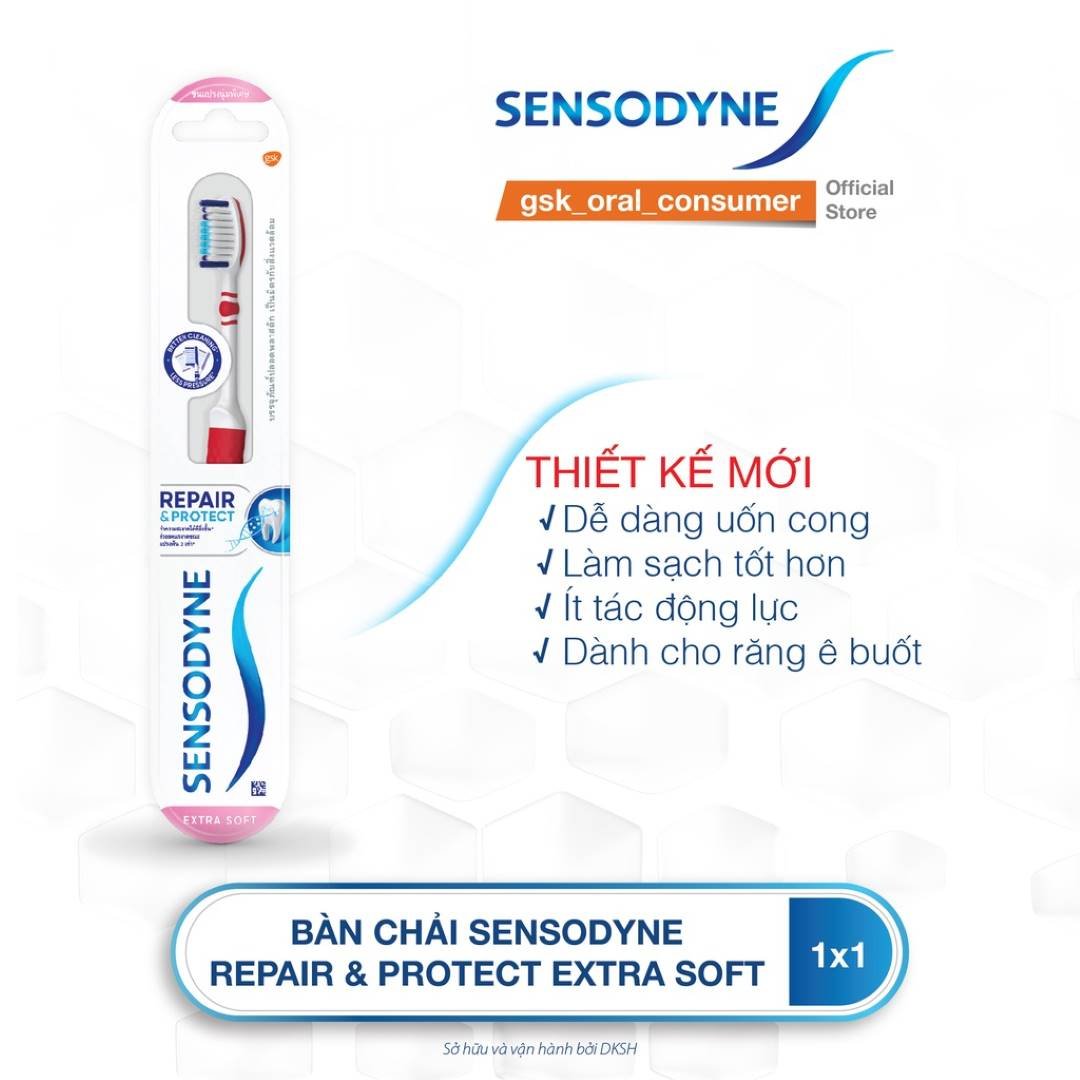 Bàn Chải Đánh Răng Sensodyne Chăm Sóc Răng Ê Buốt (1 Cây)
