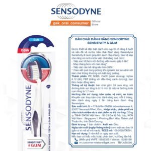 Bàn Chải Đánh Răng Sensodyne Dành Cho Răng Ê Buốt & Vấn Đề Về Nướu (1 Cây)