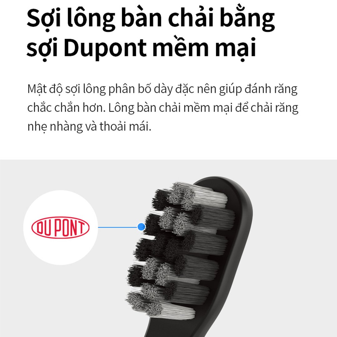 Bàn Chải Điện LocknLock 5 Chế Độ Màu Đen