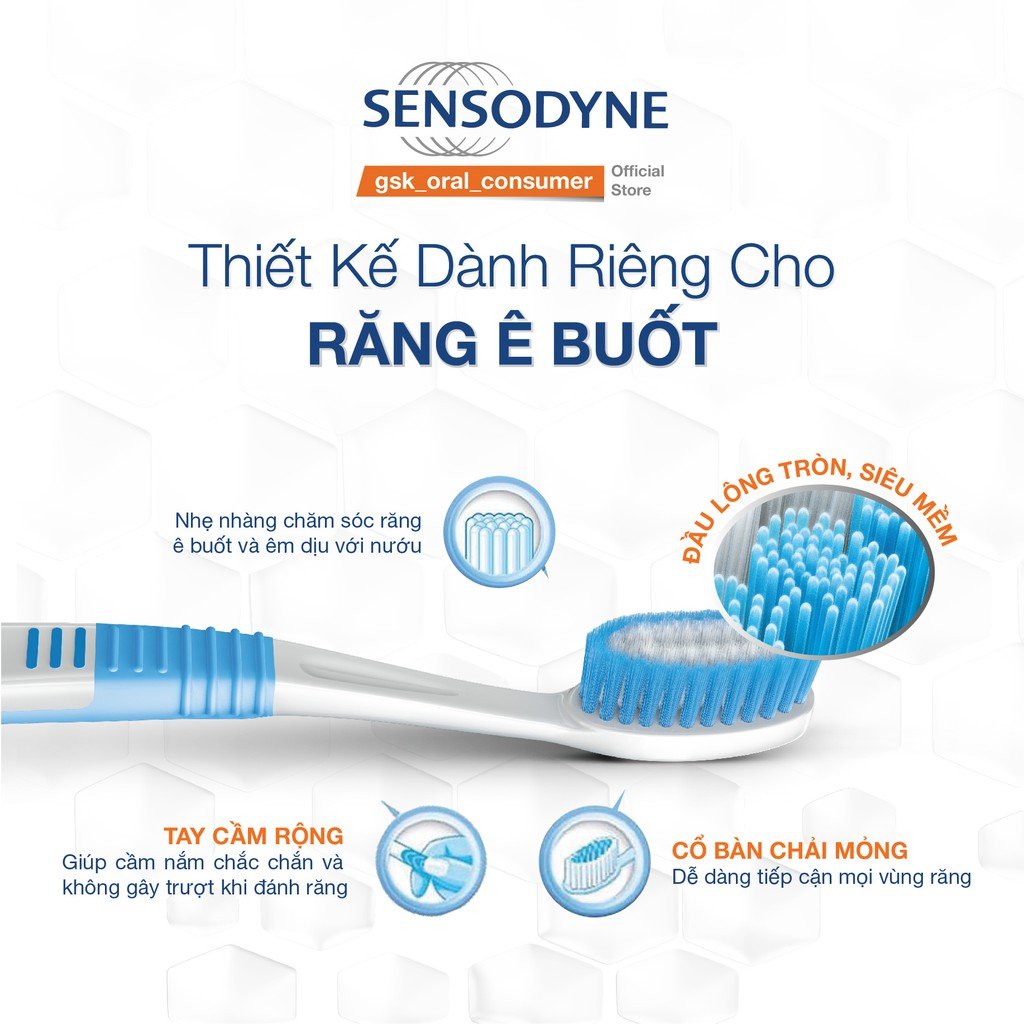 Bộ 2 Bàn Chải Đánh Răng Sensodyne Dành Cho Răng Ê Buốt