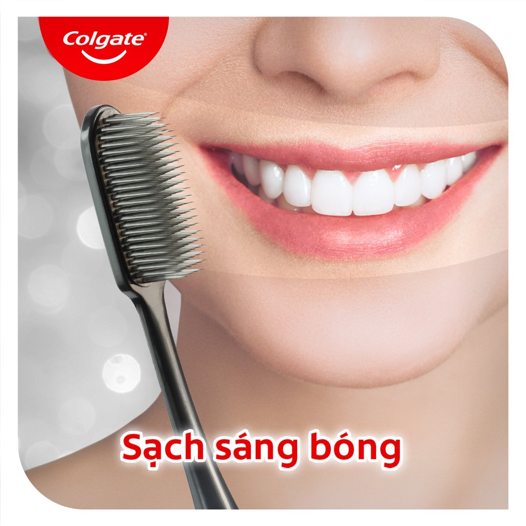 Bộ 2 Bàn Chải Đánh Răng Colgate Mềm Mảnh Từ Than Tre