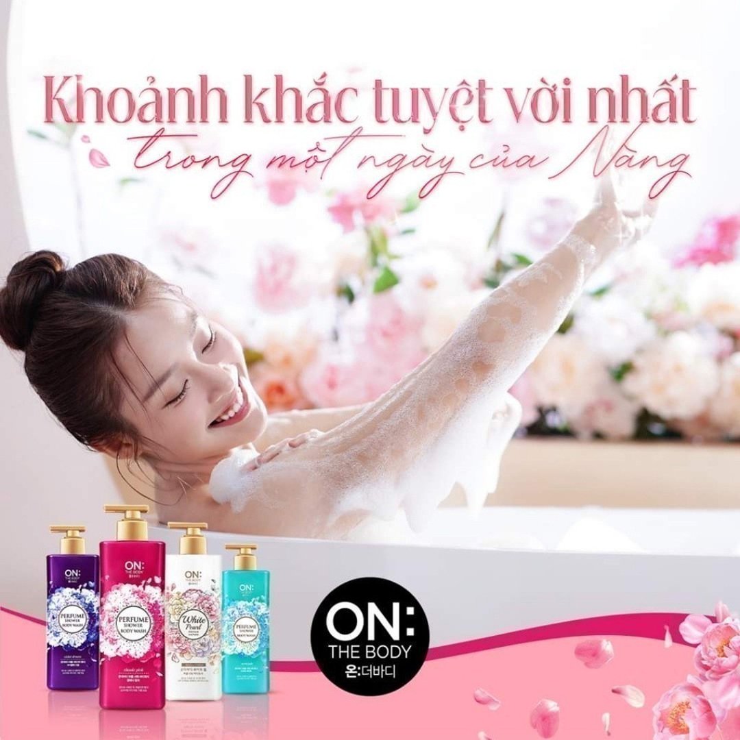 Combo 2 Sữa Tắm On: The Body Dưỡng Ẩm Hương Sang Trọng 500g