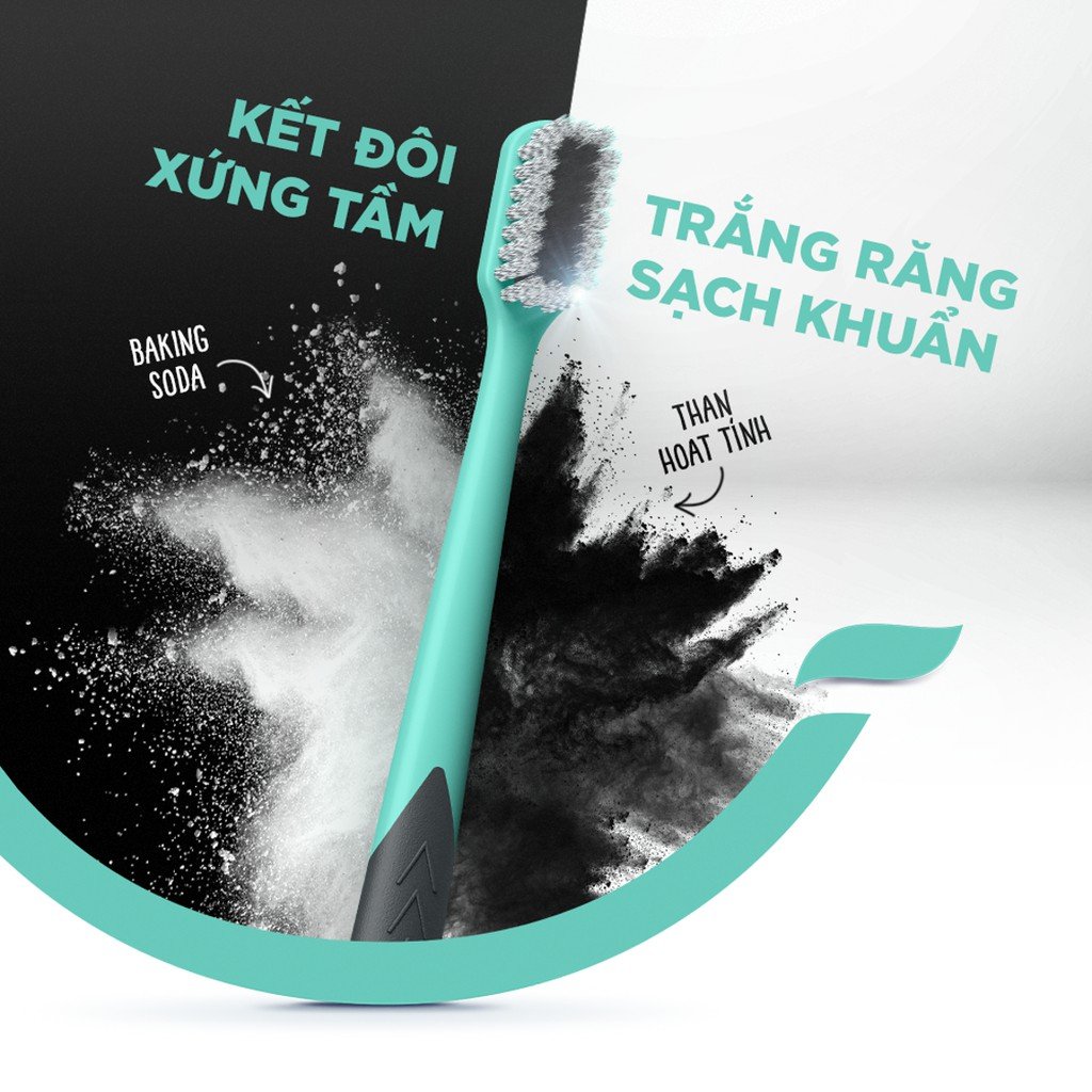 Combo 3 Bàn Chải Đánh Răng P/S Detox Sáng Răng Kháng Khuẩn