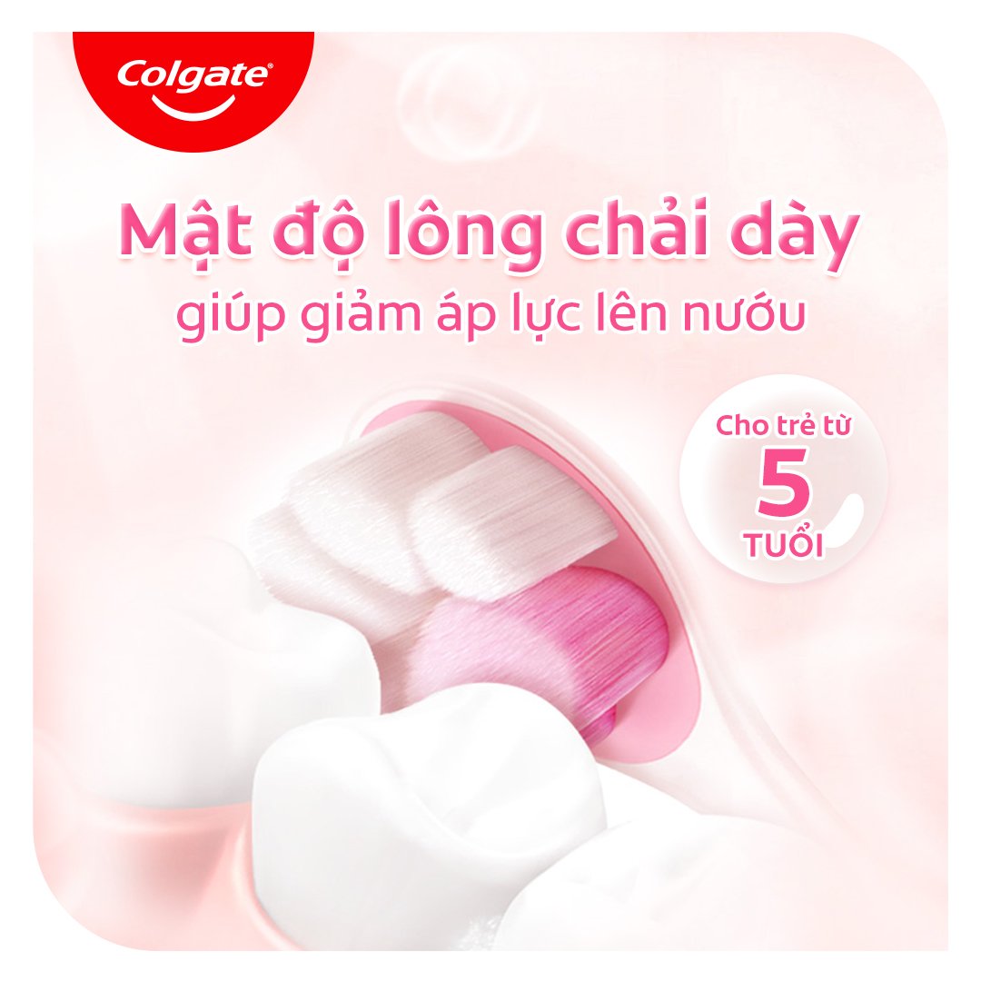Bàn Chải Đánh Răng Colgate Fluffy Paw Cho Bé 5+ Tuổi (Màu Ngẫu Nhiên)