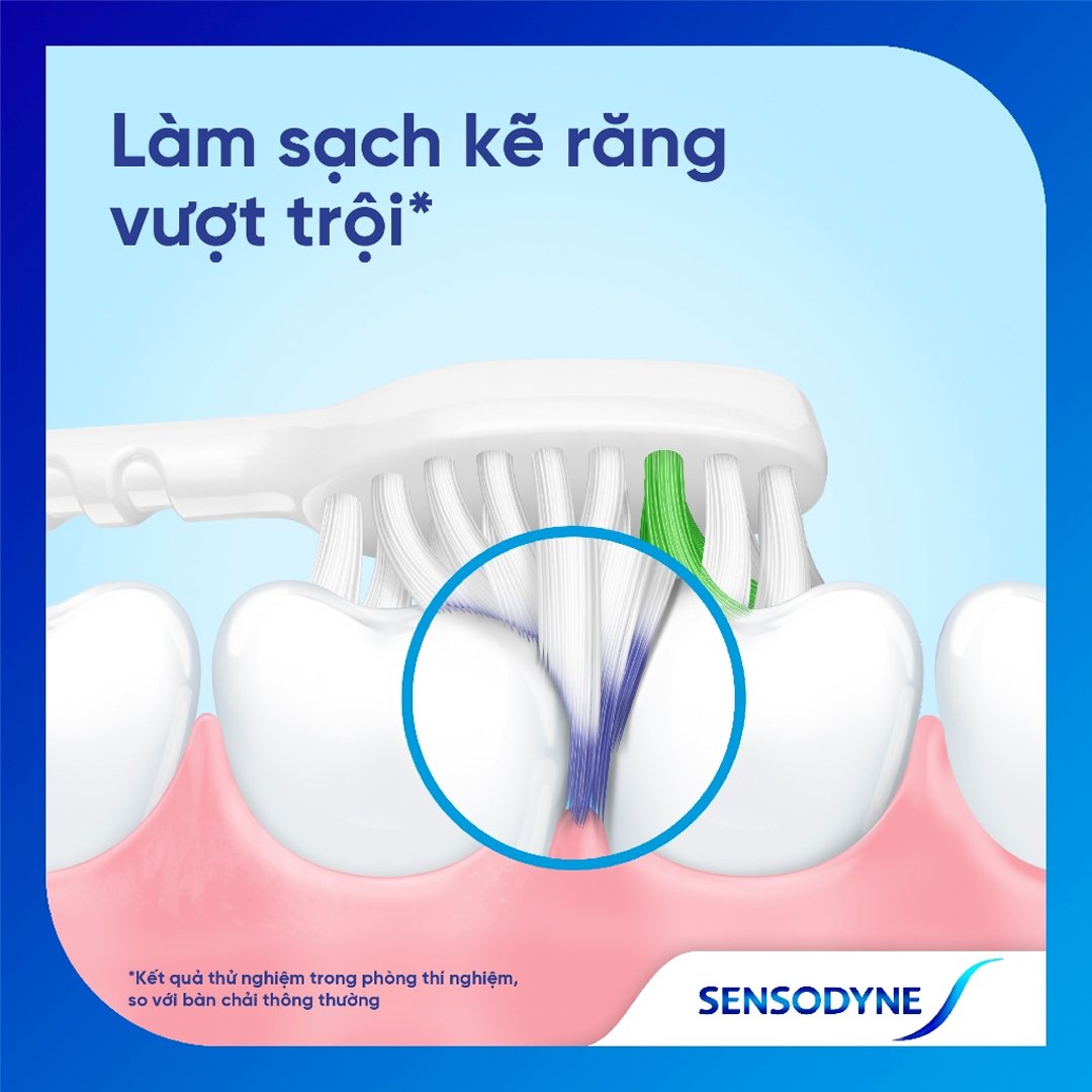 Bộ 3 Bàn Chải Đánh Răng Sensodyne Làm Sạch Sâu Kẽ Răng