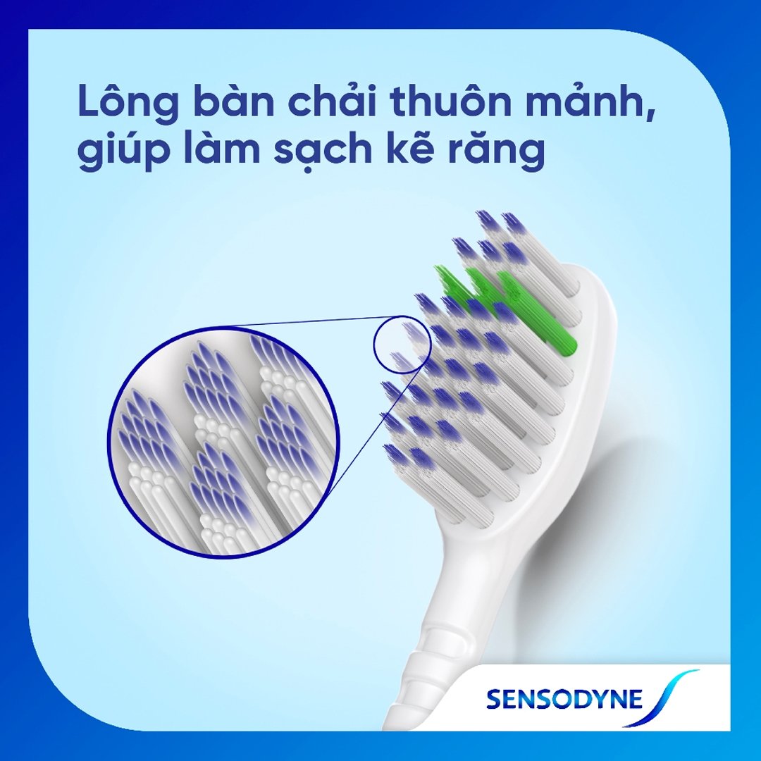 Bộ 3 Bàn Chải Đánh Răng Sensodyne Làm Sạch Sâu Kẽ Răng
