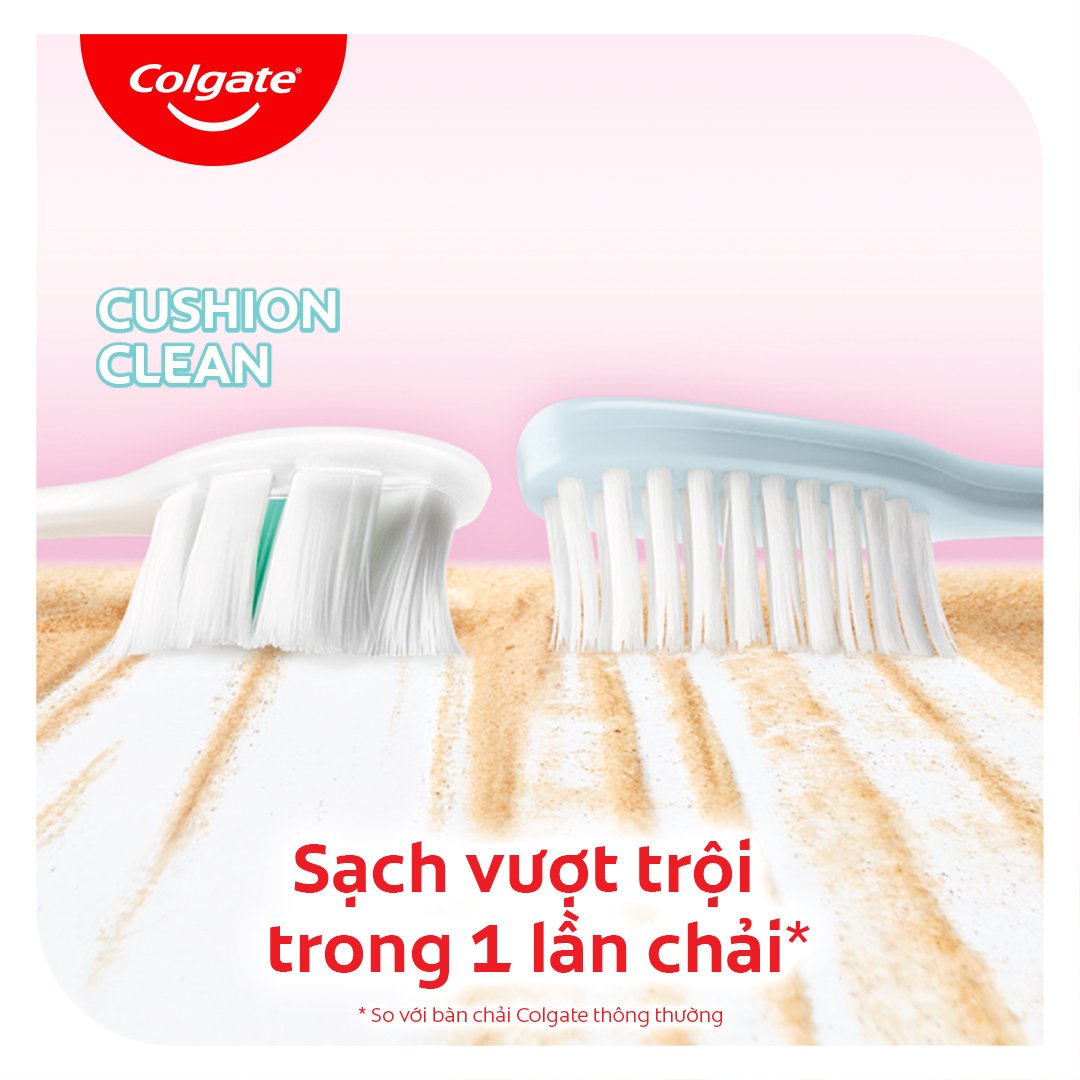 Bộ 4 Bàn Chải Đánh Răng Colgate Lông Chải Kháng Khuẩn