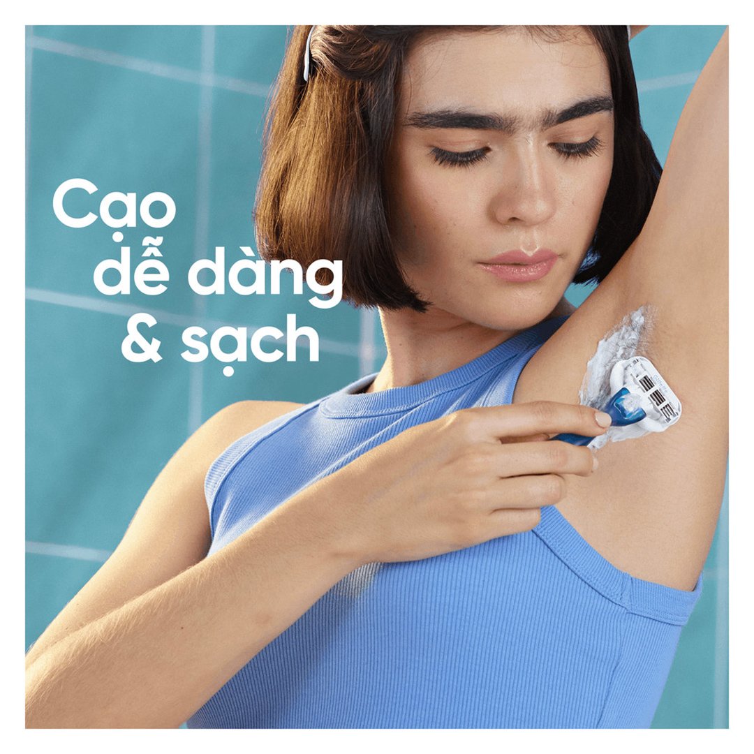 Dao Cạo Nữ Gillette Venus Smooth 2UP (1 Cán + 2 Lưỡi)
