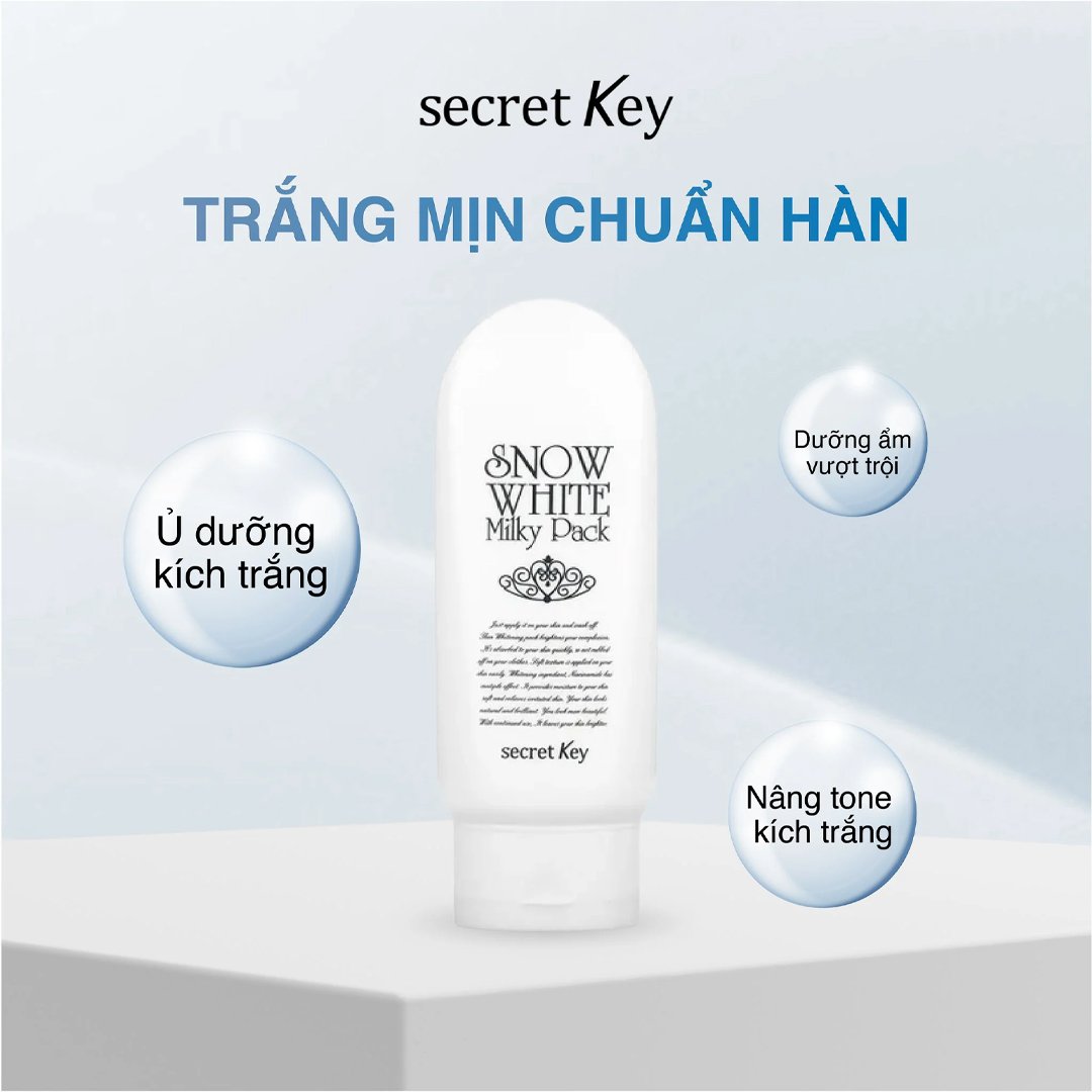 Kem Tắm Secret Key Dưỡng Sáng Da Mặt Và Cơ Thể 200g