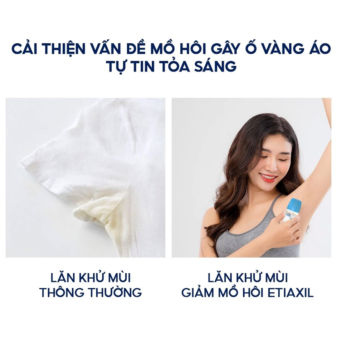 Lăn Khử Mùi EtiaXil Hàng Ngày Cho Mọi Loại Da 50ml