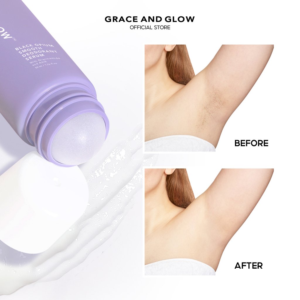 Lăn Khử Mùi Grace And Glow Black Opium Dưỡng Sáng Da 50ml
