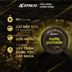 Sáp Vuốt Tóc X-Men Công Thức Gốc Nước & Giữ Nếp 8H 70g