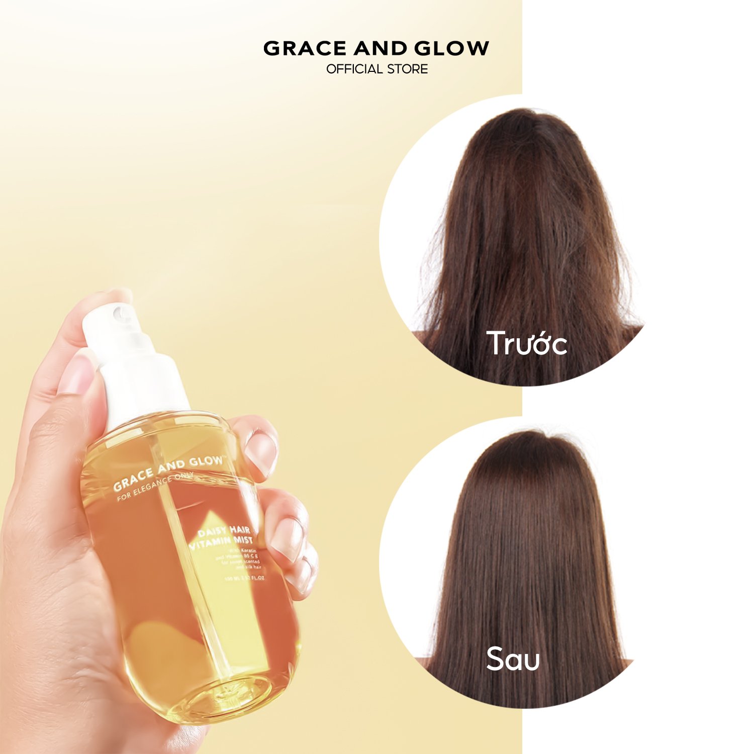 Xịt Dưỡng Tóc Grace And Glow Daisy Ngừa Xơ Rối 100ml