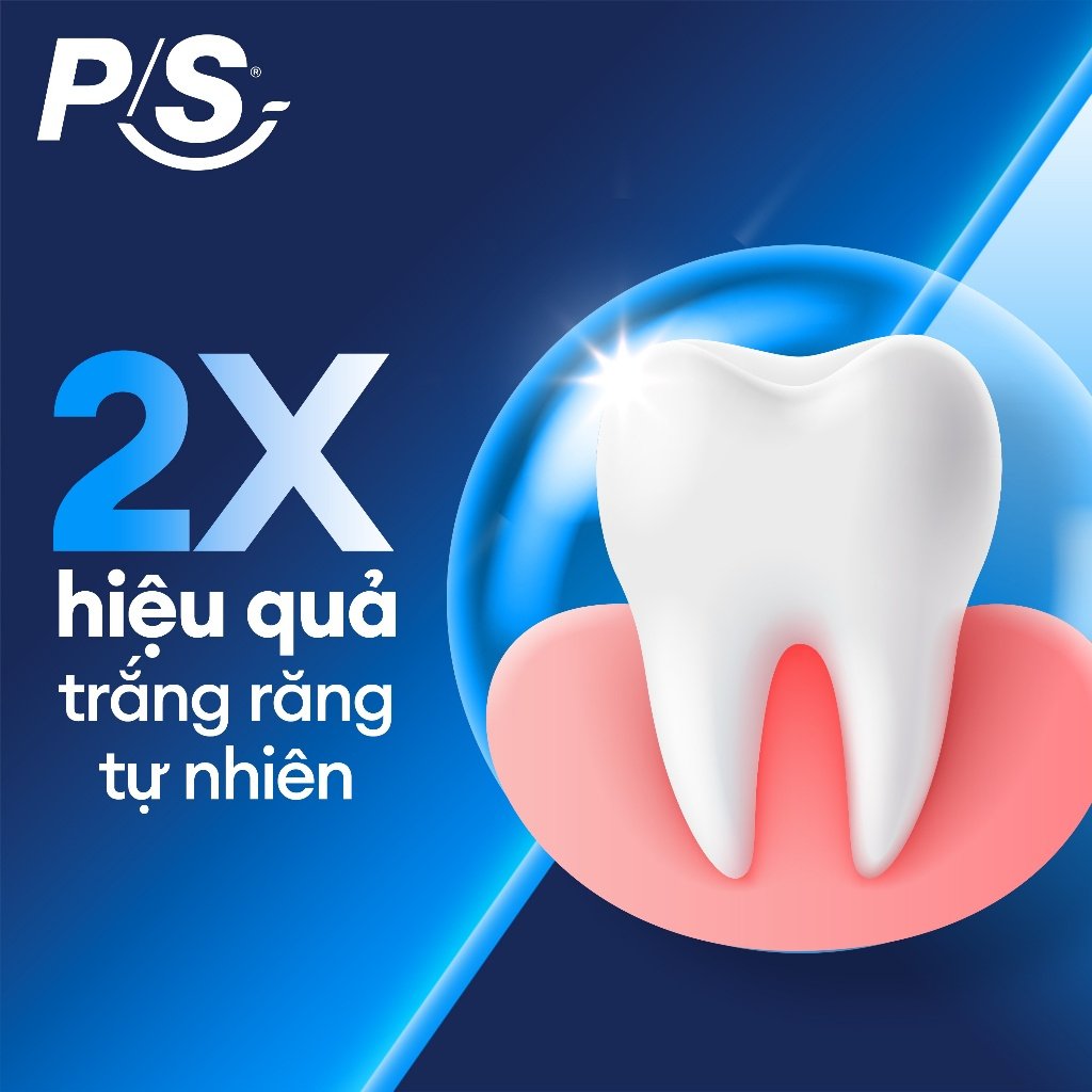Bộ 2 Đầu Bàn Chải Điện P/S S100 Pro Sạch Sâu Mảng Bám Màu Đen