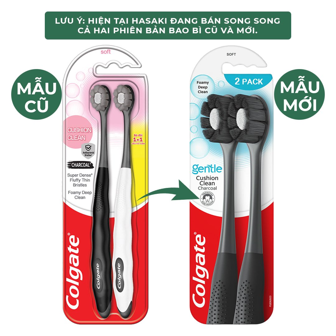 Bộ 2 Bàn Chải Đánh Răng Colgate Lông Chải Kháng Khuẩn