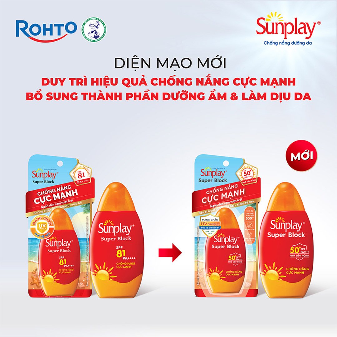 Combo 2 Sữa Chống Nắng Sunplay Bảo Vệ Vượt Trội SPF50+ PA++++ 70g