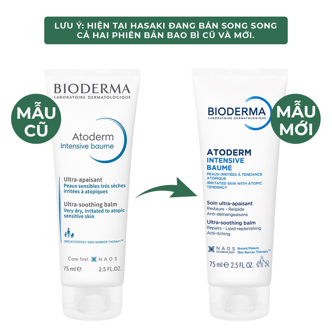 Kem Dưỡng Ẩm Bioderma Chuyên Sâu Cho Da Rất Khô 75ml