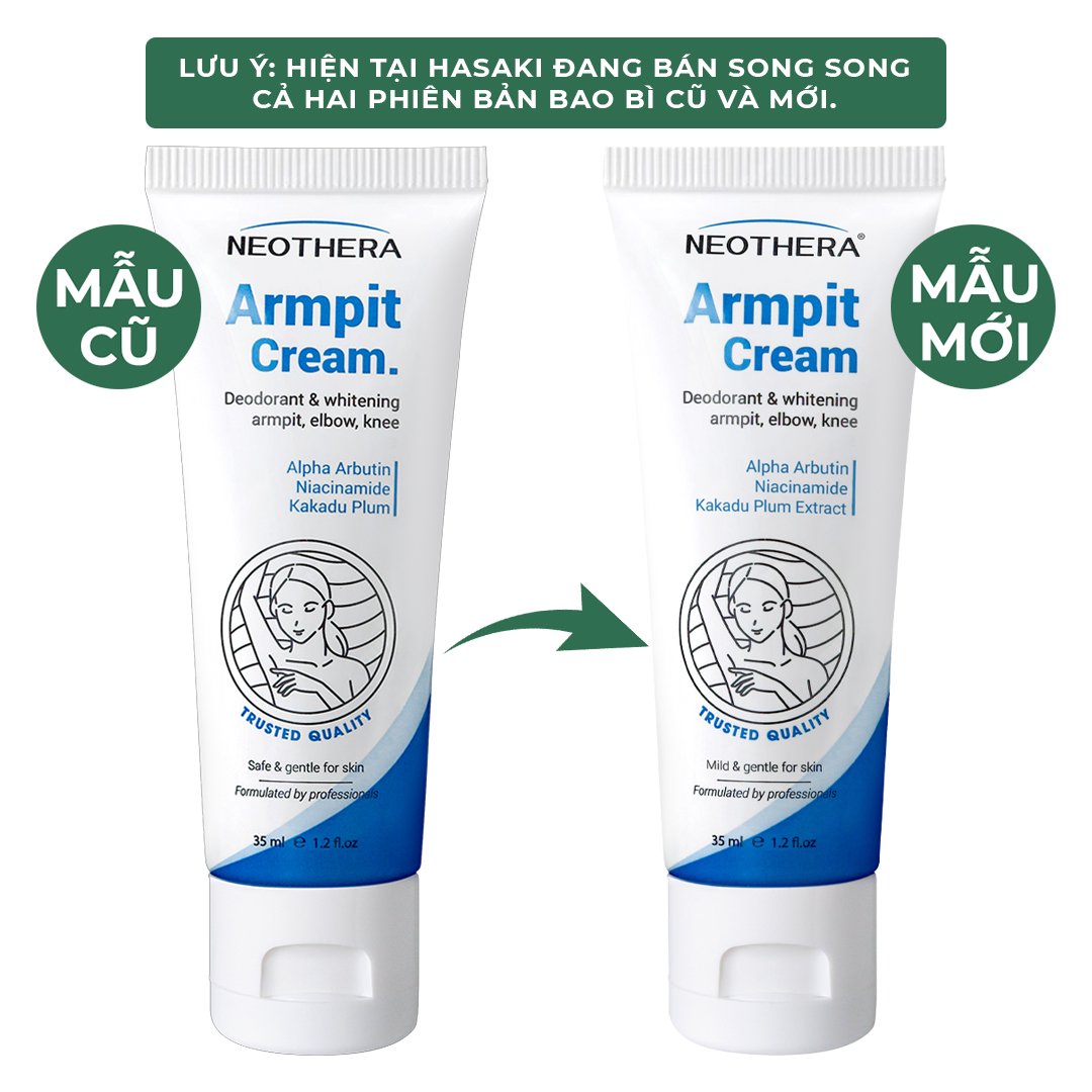 Kem Dưỡng Neothera Sáng Da Giảm Thâm Vùng Nách 35ml