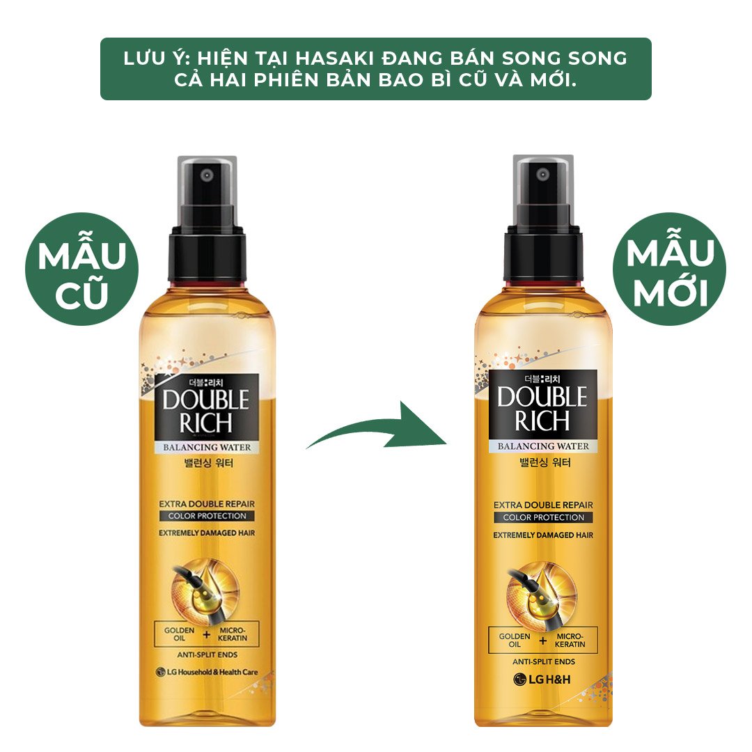Nước Xịt Dưỡng Tóc Double Rich Chuyên Sâu Cho Tóc Nhuộm 120ml
