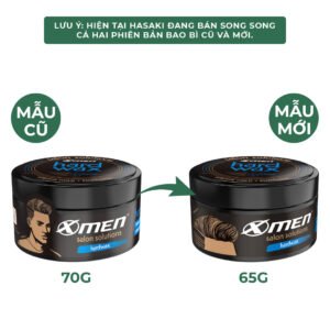 Sáp Vuốt Tóc X-Men Tạo Phồng & Giữ Nếp 8H 65g