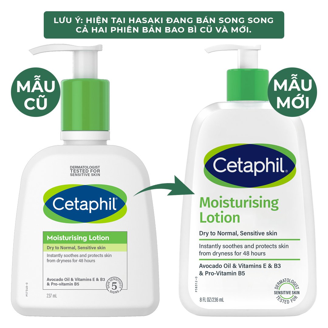 Sữa Dưỡng Ẩm Cetaphil Dịu Lành Cho Da Nhạy Cảm 236ml