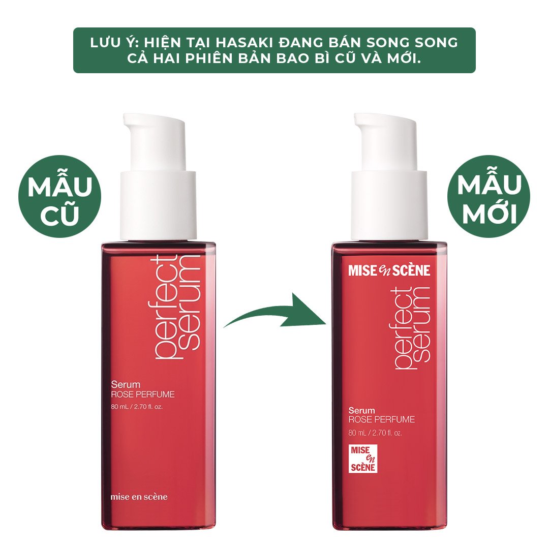 Serum Dưỡng Tóc Mise en scène Rose Perfume Hương Nước Hoa 80ml