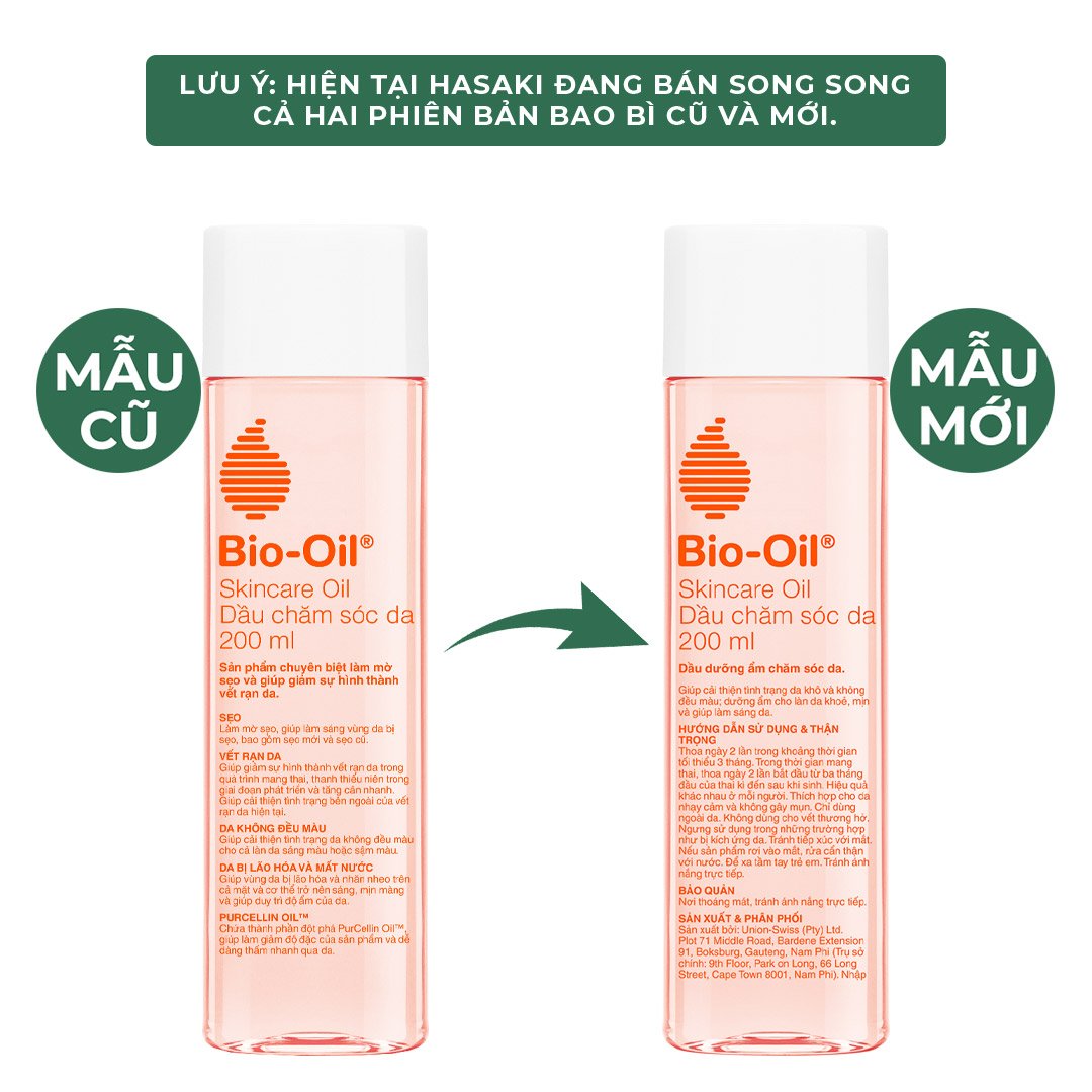 Dầu Chăm Sóc Da Bio-Oil Làm Giảm Rạn Da, Mờ Sẹo 200ml