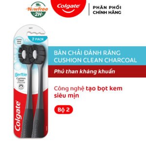 Bộ 2 Bàn Chải Đánh Răng Colgate Lông Chải Kháng Khuẩn