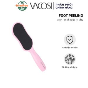 Cọ Chà Gót Chân Vacosi P02 (Màu Hồng)