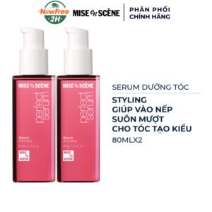 Combo 2 Serum Dưỡng Tóc Mise en scène Styling Vào Nếp Suôn Mượt 80ml