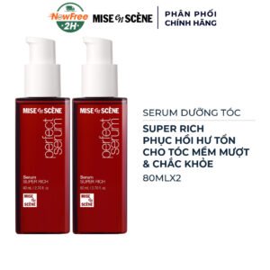Combo 2 Serum Dưỡng Tóc Mise en scène Super Rich Phục Hồi Hư Tổn 80ml