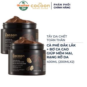 Combo 2 Tẩy Da Chết Toàn Thân Cocoon Cà Phê Đắk Lắk 200ml