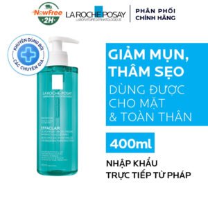 Gel Rửa Mặt & Tắm La Roche-Posay Làm Sạch & Giảm Mụn 400ml