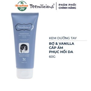 Kem Dưỡng Tay Teenilicious Bơ & Vanilla Cấp Ẩm Phục Hồi 60g