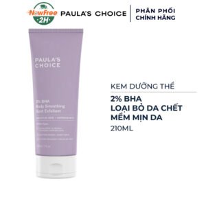 Kem Dưỡng Thể Paula’s Choice 2% BHA Loại Bỏ Da Chết 210ml