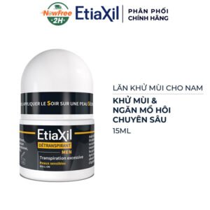 Lăn Khử Mùi EtiaXil Cho Nam Ngăn Mồ Hôi Chuyên Sâu 15ml