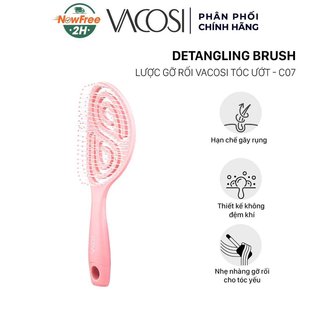 Lược Vacosi Gỡ Rối Cho Tóc Ướt C07