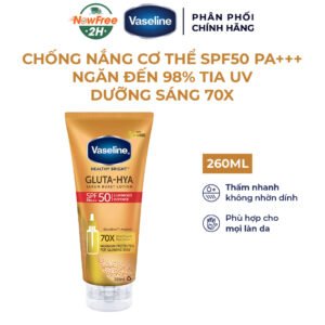 Serum Dưỡng Thể Vaseline Chống Nắng Phổ Rộng SPF50 PA+++ 260ml