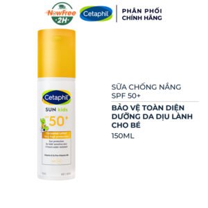 Sữa Chống Nắng Cetaphil SPF 50+ Dịu Lành Cho Bé 150ml