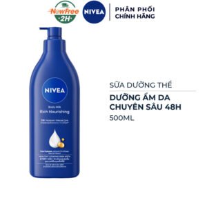 Sữa Dưỡng Thể Nivea Dưỡng Ẩm Chuyên Sâu 48H 500ml
