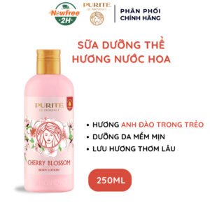 Sữa Dưỡng Thể Purité Sáng Mịn Hương Hoa Anh Đào 250ml