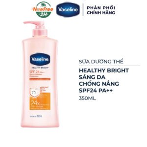 Sữa Dưỡng Thể Vaseline Chống Nắng Và Sáng Da 350ml