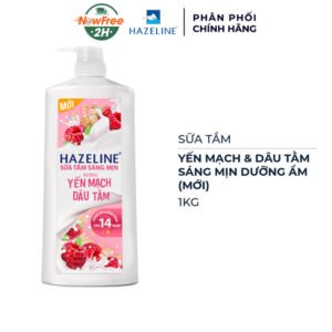 Sữa Tắm Hazeline Sáng Mịn Yến Mạch & Dâu Tằm 1kg (Mới)