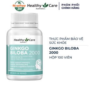 Thực Phẩm Bảo Vệ Sức Khỏe Healthy Care Ginkgo Biloba 2000