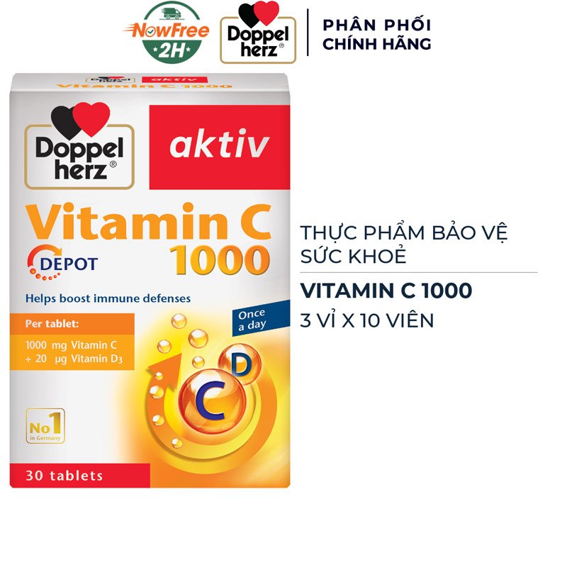 Thực Phẩm Bảo Vệ Sức Khoẻ Vitamin C 1000