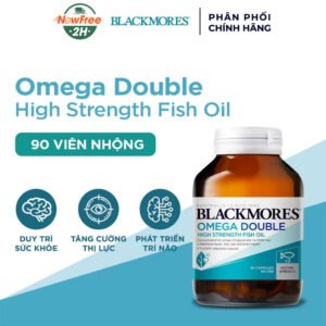 Thực Phẩm Bảo Vệ Sức Khỏe Blackmores Omega Double High Strength Fish Oil