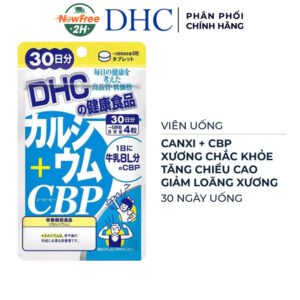 Thực Phẩm Bảo Vệ Sức Khỏe DHC Calcium + CBP