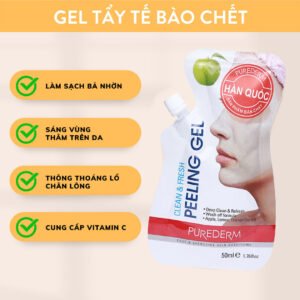 Gel Tẩy Tế Bào Chết Purederm Tái Tạo Da 50ml